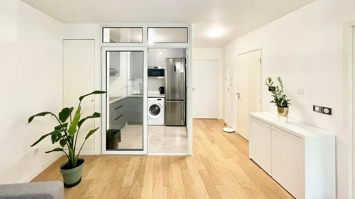 Appartement Moderne - Parc De La Villette -1Min Du Metro Paříž